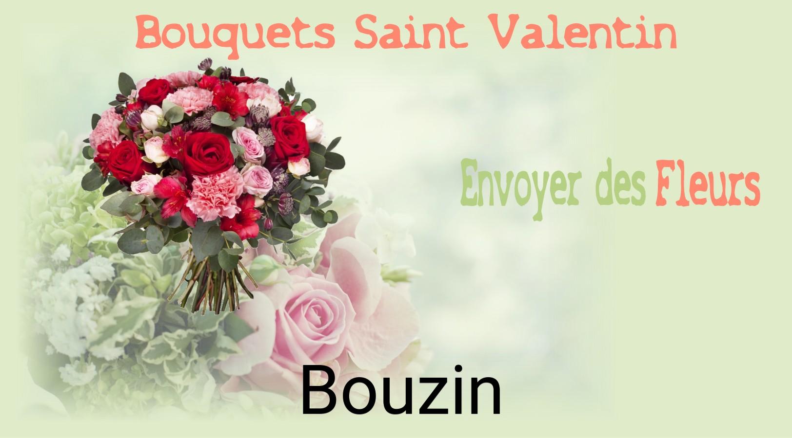 Roses de Saint-Valentin livrées à Bouzin