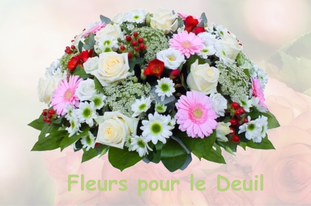 fleurs deuil BOUZIN